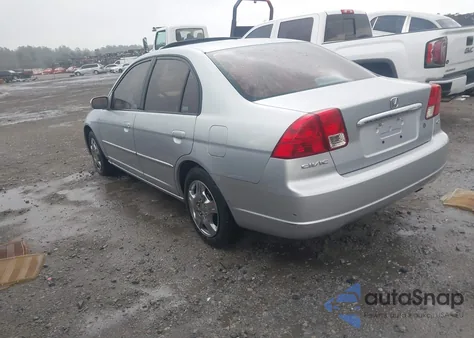 2003 Honda Civic Ex z USA, uszkodzony, nr VIN 2HGES26743H577499